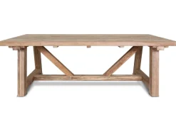 Discount Nova Garten-Essgruppe mit 6 Sesseln, anthrazit/grau/natur, Alu/Polyrattan/Teakholz, 220 x 110 cm Tisch, verstellbare Rückenlehne Polyrattan-Gartenmöbel|Garten-Essgruppen