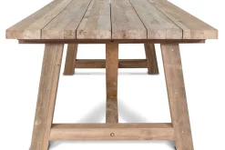 Discount Nova Garten-Essgruppe mit 6 Sesseln, anthrazit/grau/natur, Alu/Polyrattan/Teakholz, 220 x 110 cm Tisch, verstellbare Rückenlehne Polyrattan-Gartenmöbel|Garten-Essgruppen