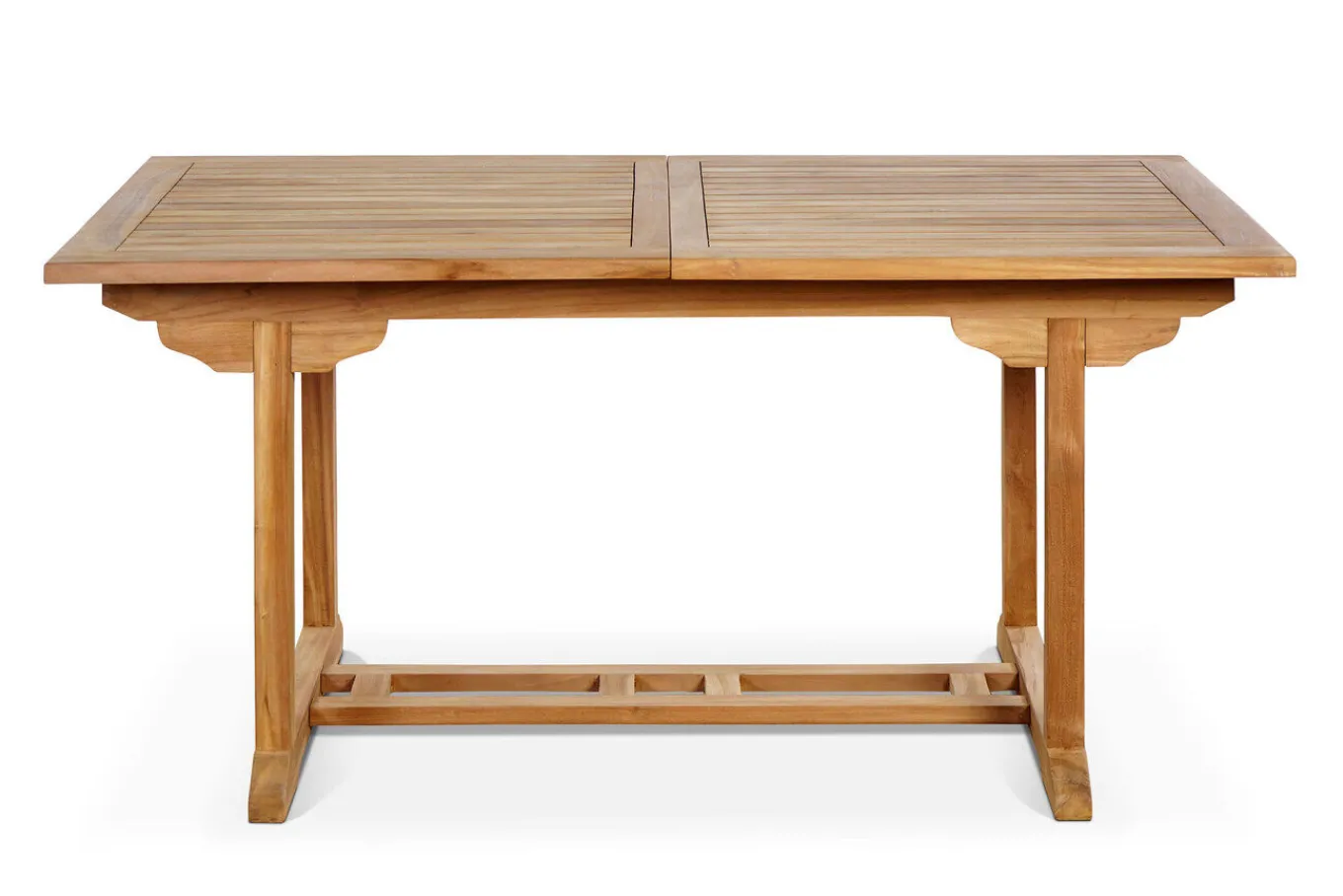 Discount Ontario Ausziehtisch, natur, Teakholz, 160/210x90cm, fein geschliffen Gartentische