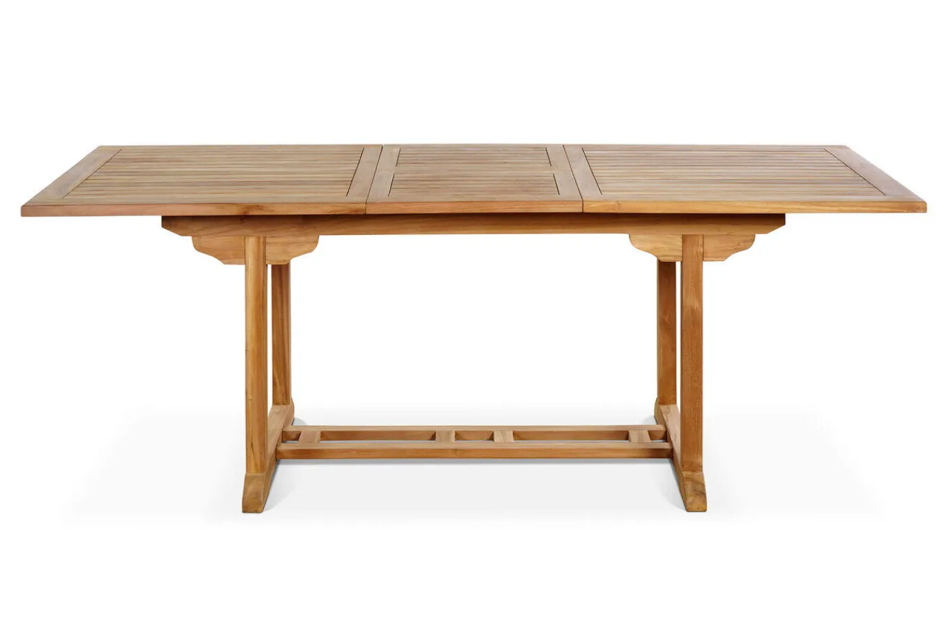 Discount Ontario Ausziehtisch, natur, Teakholz, 160/210x90cm, fein geschliffen Gartentische