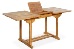 New Ontario/Bounty Garten-Essgruppe, natur, Teak, 160/210x90cm, 6x Klappsessel Garten-Essgruppen|Teak-Gartenmöbel