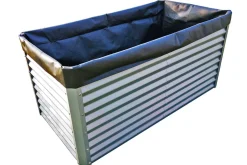 Hot Pflanzvlies, schwarz, Vlies 200g/m², 180x90x100cm, für Hochbeet mit 180cm Hochbeet|Gartenmöbel-Zubehör & Ersatzteile