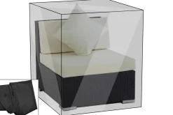 Online Premium Abdeckhaube passend z.B. für theBox Mittelelement, schwarz, 72x87x68 cm, wasserbeständig Schutzhüllen