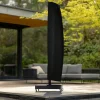 Best Premium Abdeckhaube Größe M für Sonnenschirme bis Ø350cm, schwarz, wasserbeständig, Ø61x272cm Schutzhüllen