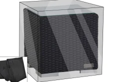 Outlet Premium Abdeckhaube passend z.B. für Beistelltisch, schwarz, 42x42x38 cm, wasserbeständig Schutzhüllen