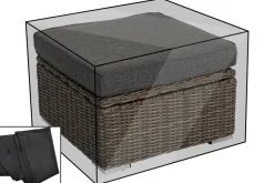Premium Abdeckhaube, für theBox Hocker 18362-4, schwarz, 73x73x43 cm, wasserbeständig Schutzhüllen