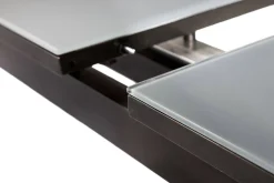Sale Premium Ausziehtisch, anthrazit/grau, Alu/Glas, 180/240x100cm, automatischer Ausziehmechanismus Gartentische