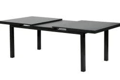 Sale Premium Ausziehtisch, anthrazit/grau, Alu/Glas, 180/240x100cm, automatischer Ausziehmechanismus Gartentische