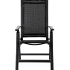 Outlet Premium Garten-Essgruppe, 8 Personen, ausziehbarer Tisch 180–240 cm, Alu/Textilene, 6 Stapel- 2 Klappstühle Garten-Essgruppen|Aluminium-Gartenmöbel