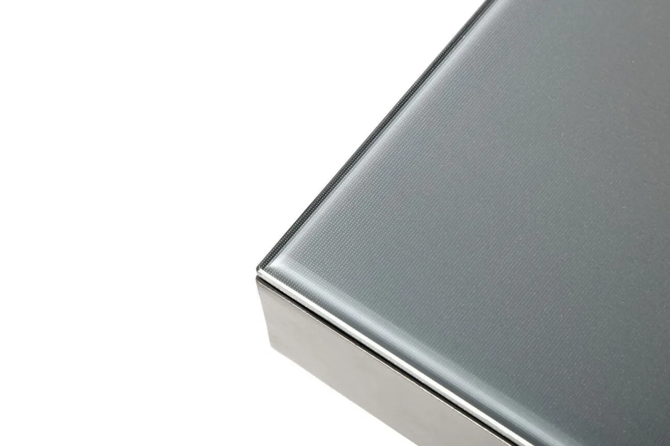 Premium Garten-Essgruppe, ® anthrazit matt, Alu / Glas / Teak, Tisch 180/240x100cm, 8 Stapelsessel Garten-Essgruppen|Aluminium-Gartenmöbel