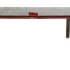 Hot Rocking Comfort Dining Tisch, grau/braun-meliert, Polyrattan, 180x110 cm, Glasplatte Steinoptik Gartentische|Polyrattan-Gartenmöbel