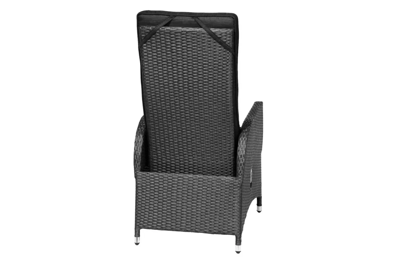Best Rocking Gartensessel, verstellbar, inkl. Polster, Polyrattan, 60x68x110 cm Polyrattan-Gartenmöbel|Gartenstühle & Gartensessel