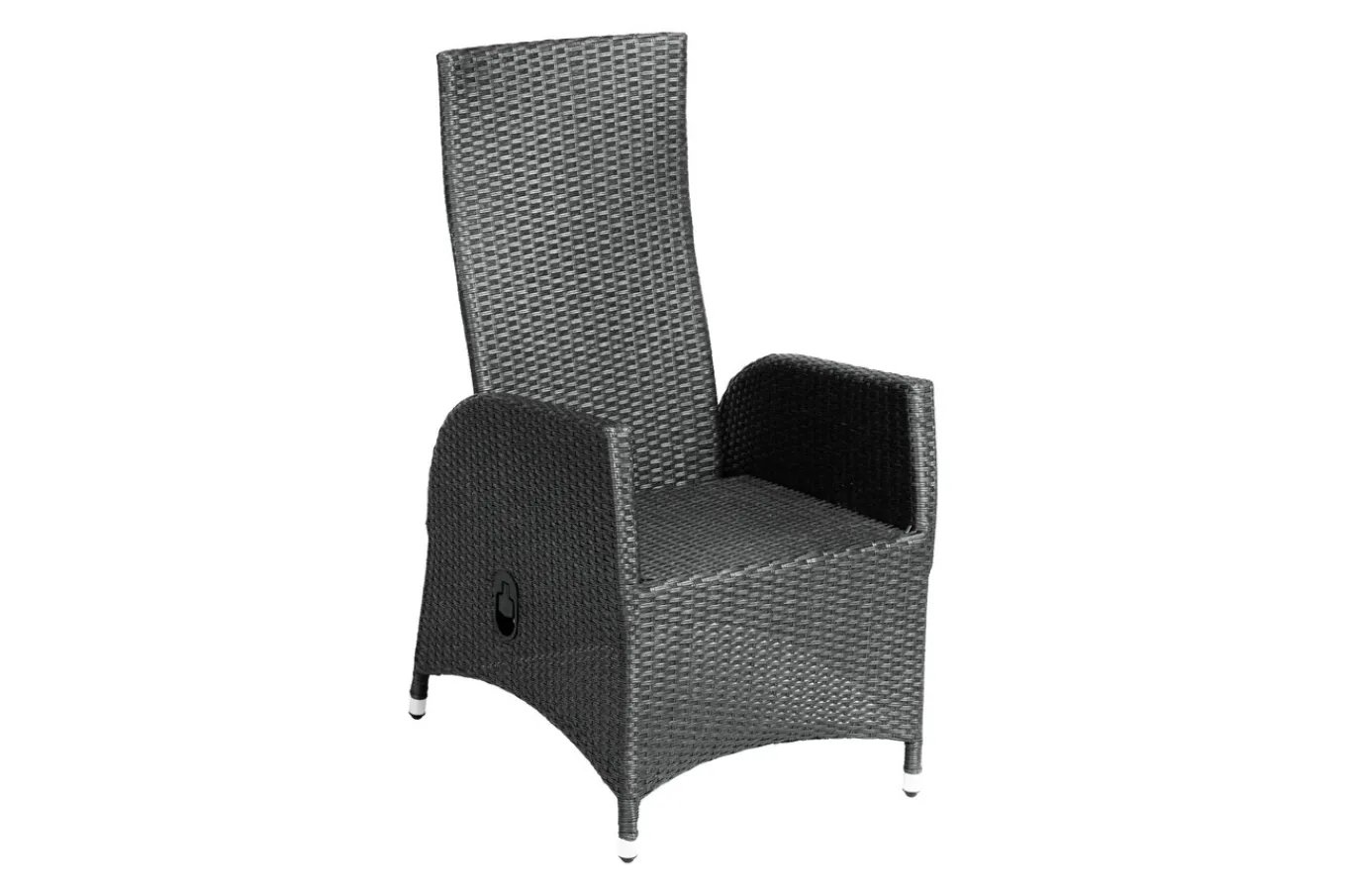 Best Rocking Gartensessel, verstellbar, inkl. Polster, Polyrattan, 60x68x110 cm Polyrattan-Gartenmöbel|Gartenstühle & Gartensessel