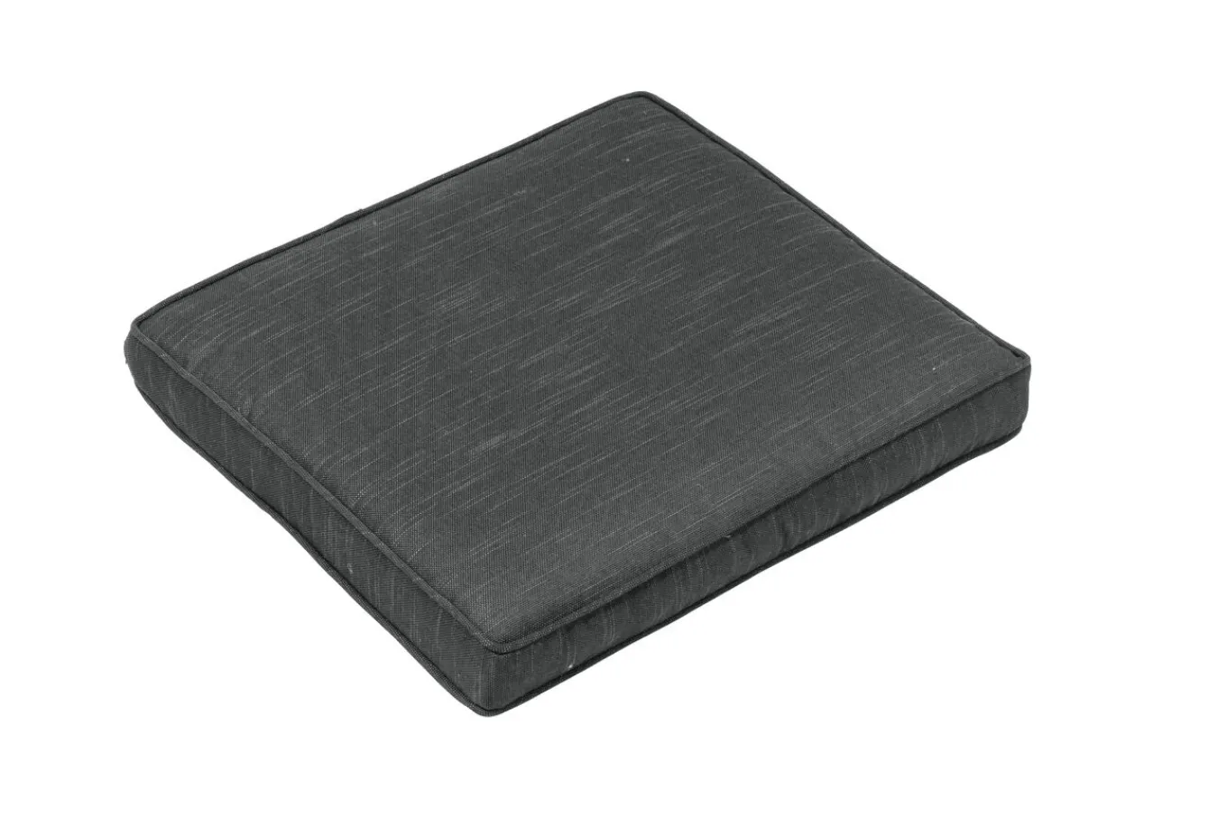 Discount Rocking Hocker, grau/braun-meliert, Polyrattan, 71x45x56 cm, zu Loungesessel, inkl. Polster Polyrattan-Gartenmöbel|Gartenstühle & Gartensessel