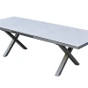 Best Serro Garten-Essgruppe, 6 Personen, ausziehbar, 200-260cm, Alu/Polyrattan, FSC®-zertifiziert Garten-Essgruppen