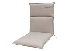 Best Serro Garten-Essgruppe, anthrazit matt/schwarz,nature, Alu/Steinimitat/Textilene/Polyester, Tisch 200/260 x 100 cm, 6 Stapelsessel inkl. 6 Auflagen Garten-Essgruppen