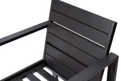 Sale Sessel, hellgrau, Alu/Polyester, pulverbeschichtet, langlebiges Material, montierte Anlieferung Aluminium-Gartenmöbel|Gartenstühle & Gartensessel