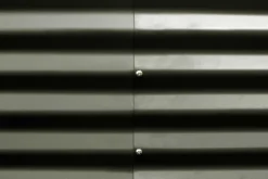 Outlet Set Hochbeet mit Erweiterungsmodul, anthrazit, Aluminium-Zink-Stahl, 120+80cm Hochbeet