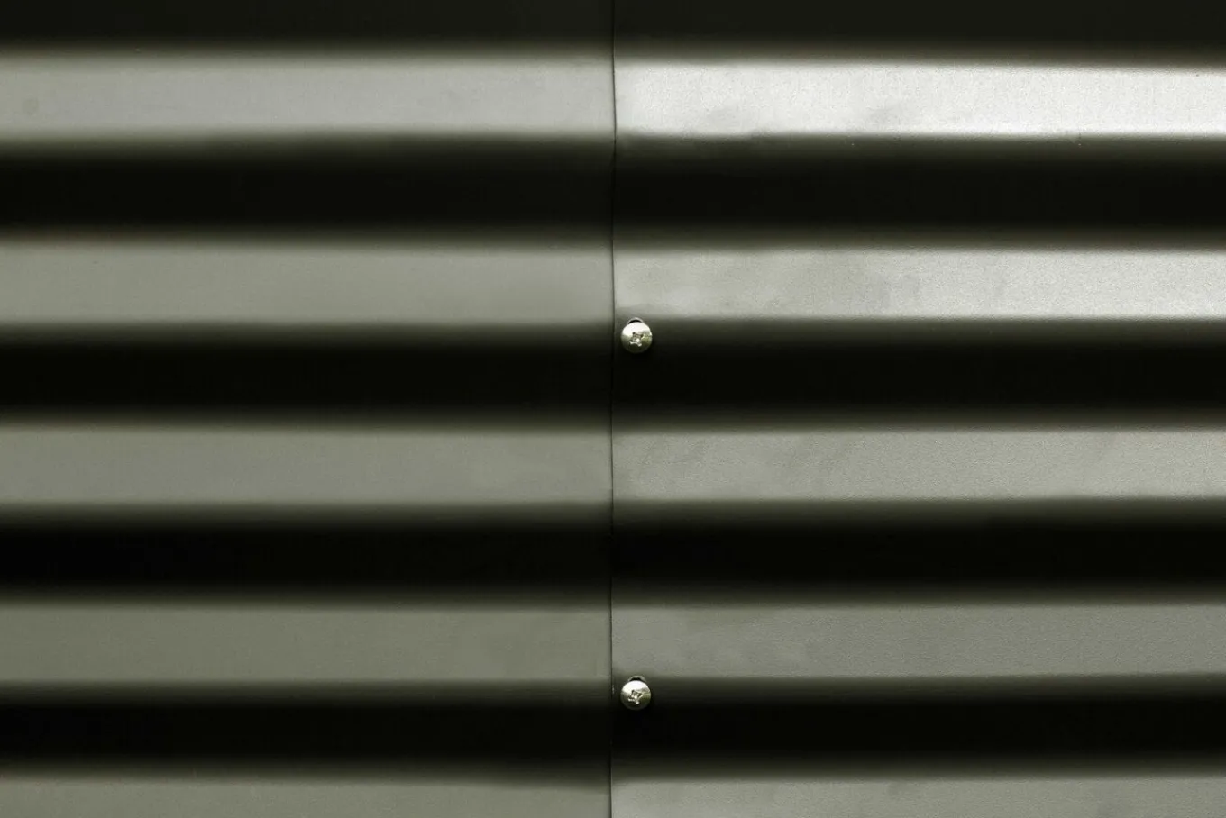 Outlet Set Hochbeet mit Erweiterungsmodul, anthrazit, Aluminium-Zink-Stahl, 120+80cm Hochbeet