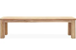 Clearance Sitzbank, natur, recyceltes SLVK-Teakholz, 170 x 40 x 45 cm Gartenbänke & Gartensofas