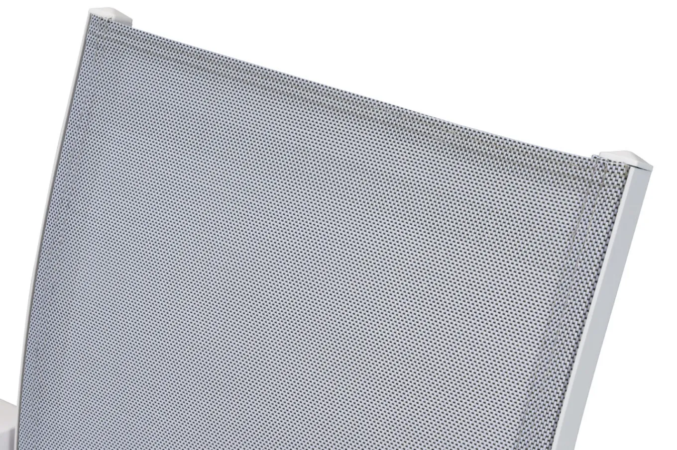 Outlet Stapelsessel, creme/weiß pulverbeschichtet, Alu/Textilene, langlebiges Material, stapelbar Aluminium-Gartenmöbel|Gartenstühle & Gartensessel