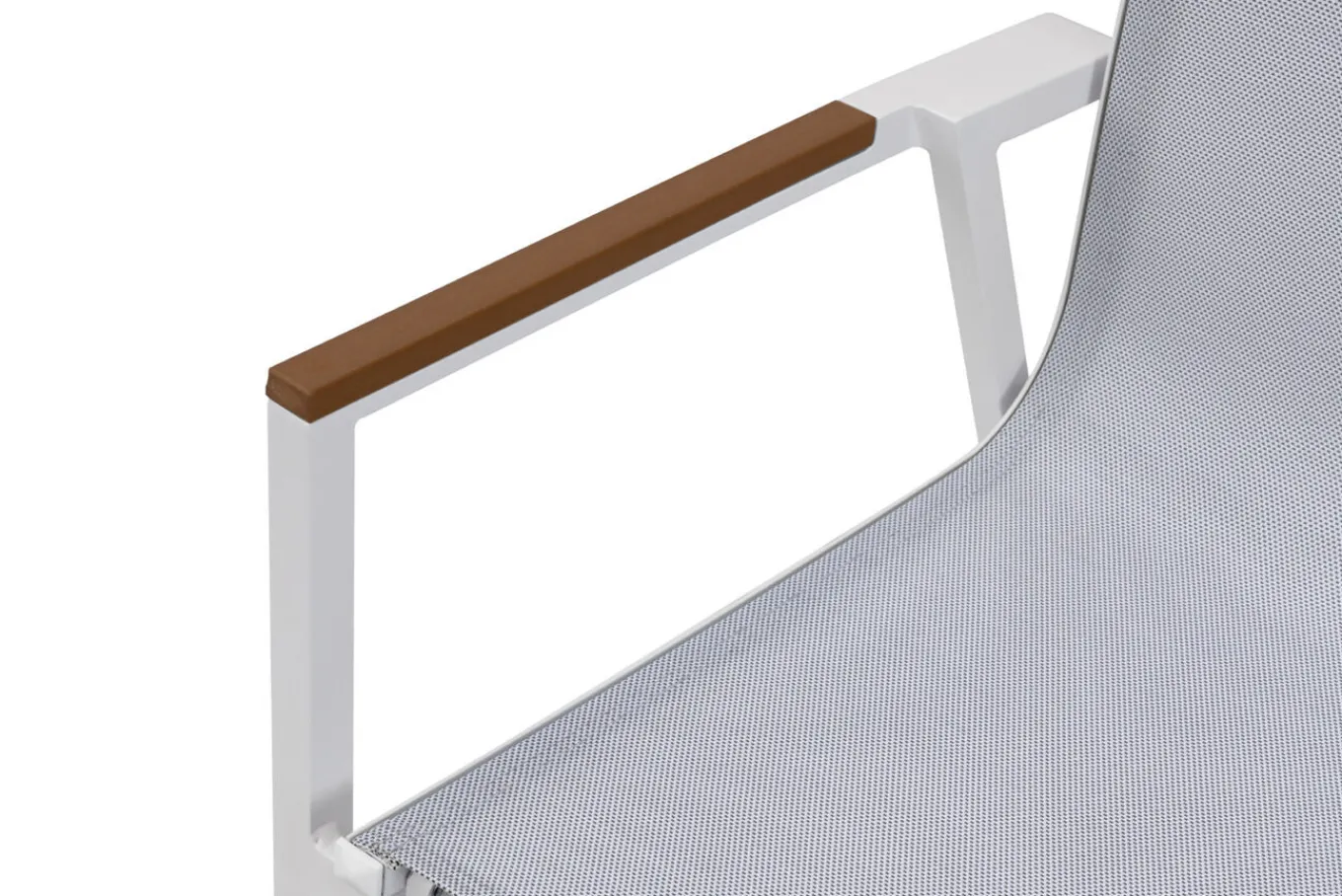 Outlet Stapelsessel, creme/weiß pulverbeschichtet, Alu/Textilene, langlebiges Material, stapelbar Aluminium-Gartenmöbel|Gartenstühle & Gartensessel