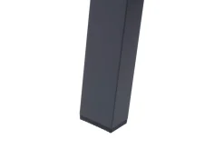 Online Stapelstuhl, schwarz, Alu/Textilene, pulverbeschichtet, pflegeleicht, witterungsbeständig Aluminium-Gartenmöbel|Gartenstühle & Gartensessel