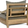 Discount Stuhl, natur, recyceltes Teak, 90X90x82cm, inkl. Kissen, mit Armlehnen, FSC®-zertifiziertes Produkt Gartenstühle & Gartensessel|Teak-Gartenmöbel