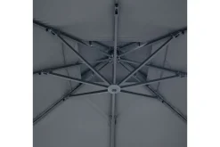 Hot Sydney Ampelschirm, anthrazit, Aluminium/Polyester, 400 x 300 cm Sonnenschirme
