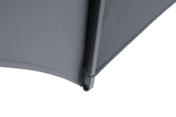 New Sydney Ampelschirm, grau, Aluminium, 400 x 300 cm, UV-beständig, wasserabweisend, mit Air-Vent System, langlebiges Material Sonnenschirme