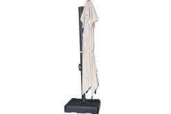 Best Sydney Ampelschirm, anthrazit/creme, Aluminium/Polyester, 400 x 300 cm Sonnenschirme
