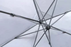Sydney Ampelschirm, anthrazit matt/grau, Alu/Polyester,350 x 350 cm, mit Air-Vent System, inkl. Schirmständer Sonnenschirme