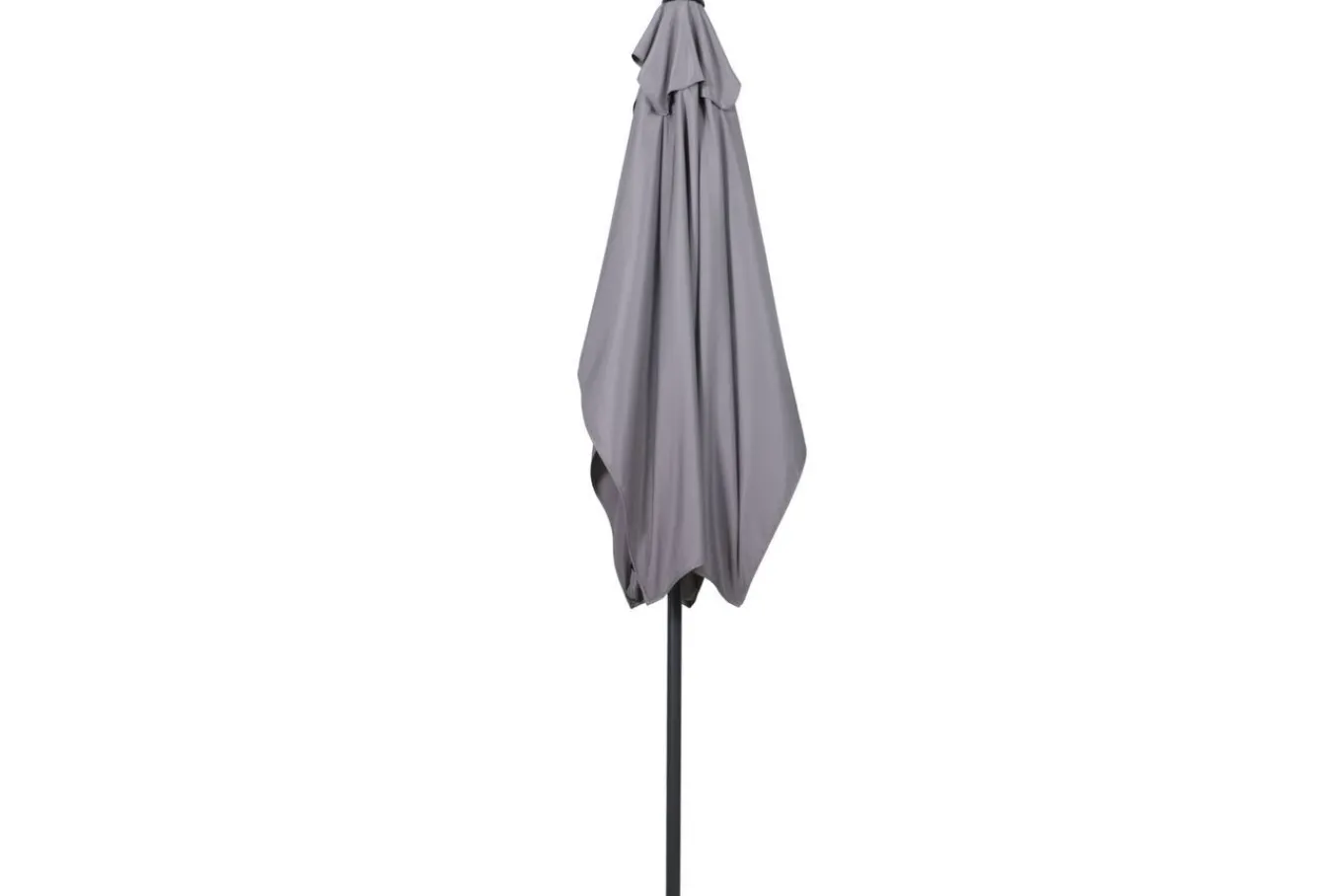 Sale Sydney Mittelstockschirm, anthrazit, pulverbesch. Aluminium/Polyester PA-beschichtet, 270 x 150 cm Sonnenschirme