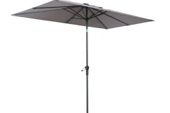 Sale Sydney Mittelstockschirm, anthrazit, pulverbesch. Aluminium/Polyester PA-beschichtet, 270 x 150 cm Sonnenschirme