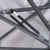 New Sydney Sonnenschirm , grau, Alu/Polyester, 400 x 400 cm, mit Air-Vent System, pulverbeschichtet, inkl. befüllbarem Schirmständer Sonnenschirme