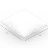 Discount Tampere Dekokissen, orange, 100% Polyacryl, 45 x 45 cm, Premium 2er-Set Rückenkissen & Zierkissen