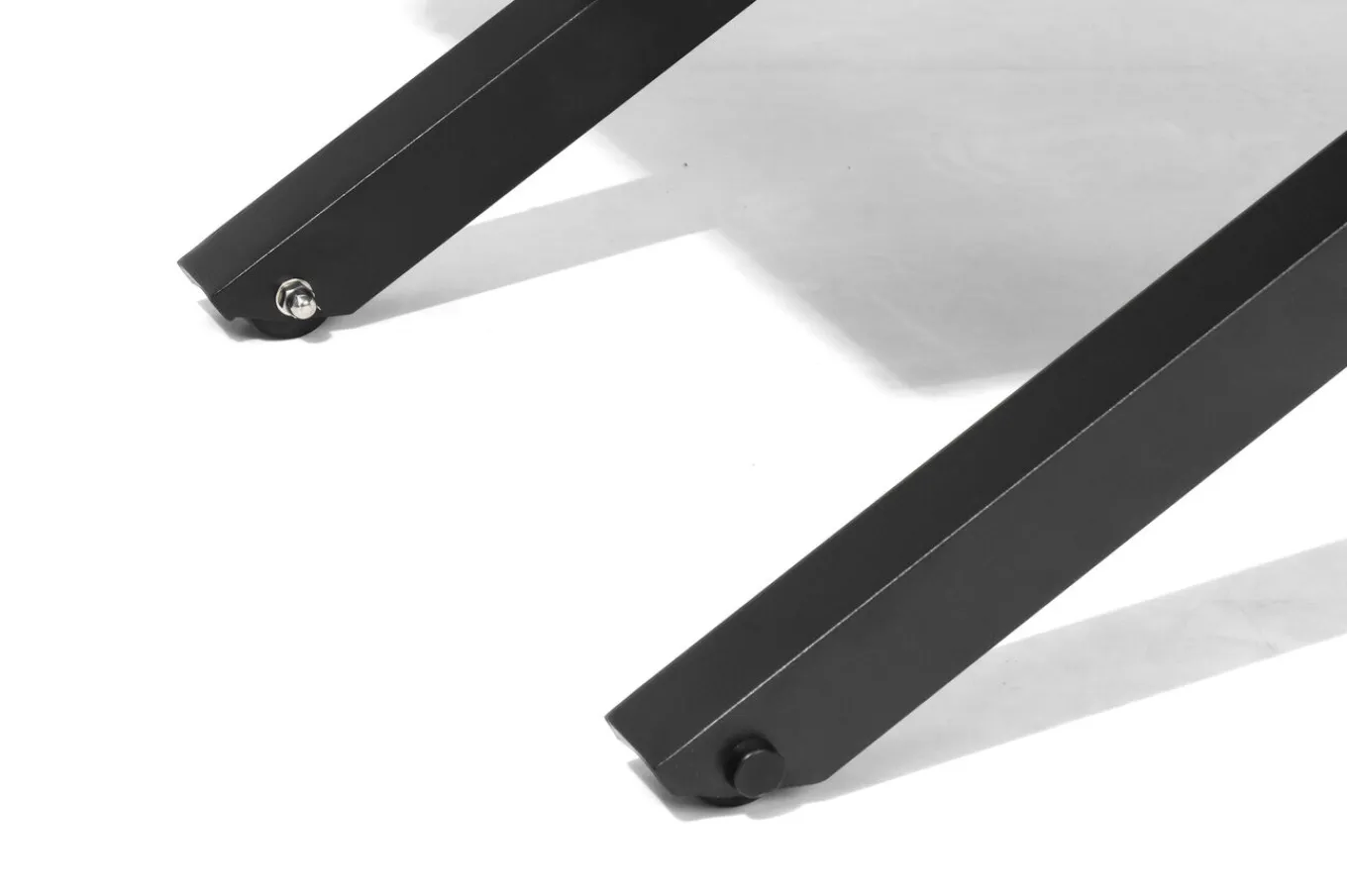 Sale Tisch, anthrazit matt, Aluminium, 110 x 60 cm, höhenverstellbar, Tischplatte aus Kristall-Kunststein Gartentische|Aluminium-Gartenmöbel