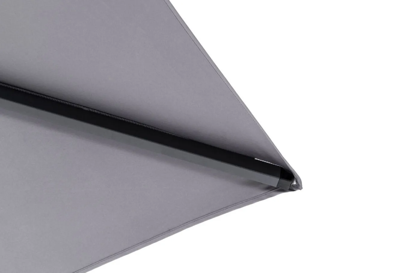 Outlet Ultimate L Ampelschirm, 400 x 400 cm, 360° drehbar, UV-Schutz 80+, Alu/Spuncrylic®, inkl. Schirmständer Sonnenschirme