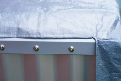 Best Wetterschutzvorhang für 14886, 14813, silber-grau, 210x44x105 cm Gartenmöbel-Zubehör & Ersatzteile