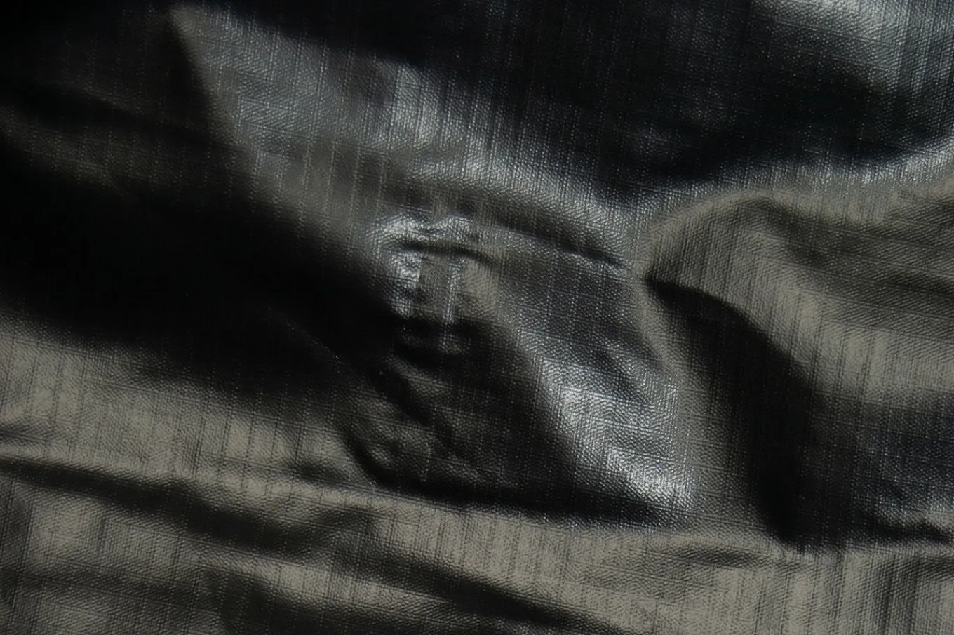 Schutzhülle in L-Form für Lounges, schwarz, Ripstop-Polyester, 235x235x100x70cm, atmungsaktiv Schutzhüllen