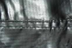 Schutzhülle in L-Form für Lounges, schwarz, Ripstop-Polyester, 235x235x100x70cm, atmungsaktiv Schutzhüllen