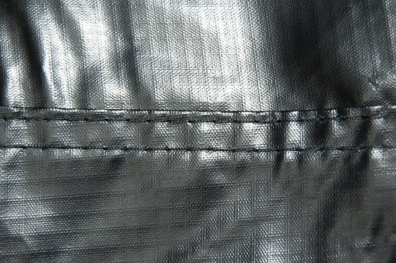 Schutzhülle in L-Form für Lounges, schwarz, Ripstop-Polyester, 235x235x100x70cm, atmungsaktiv Schutzhüllen