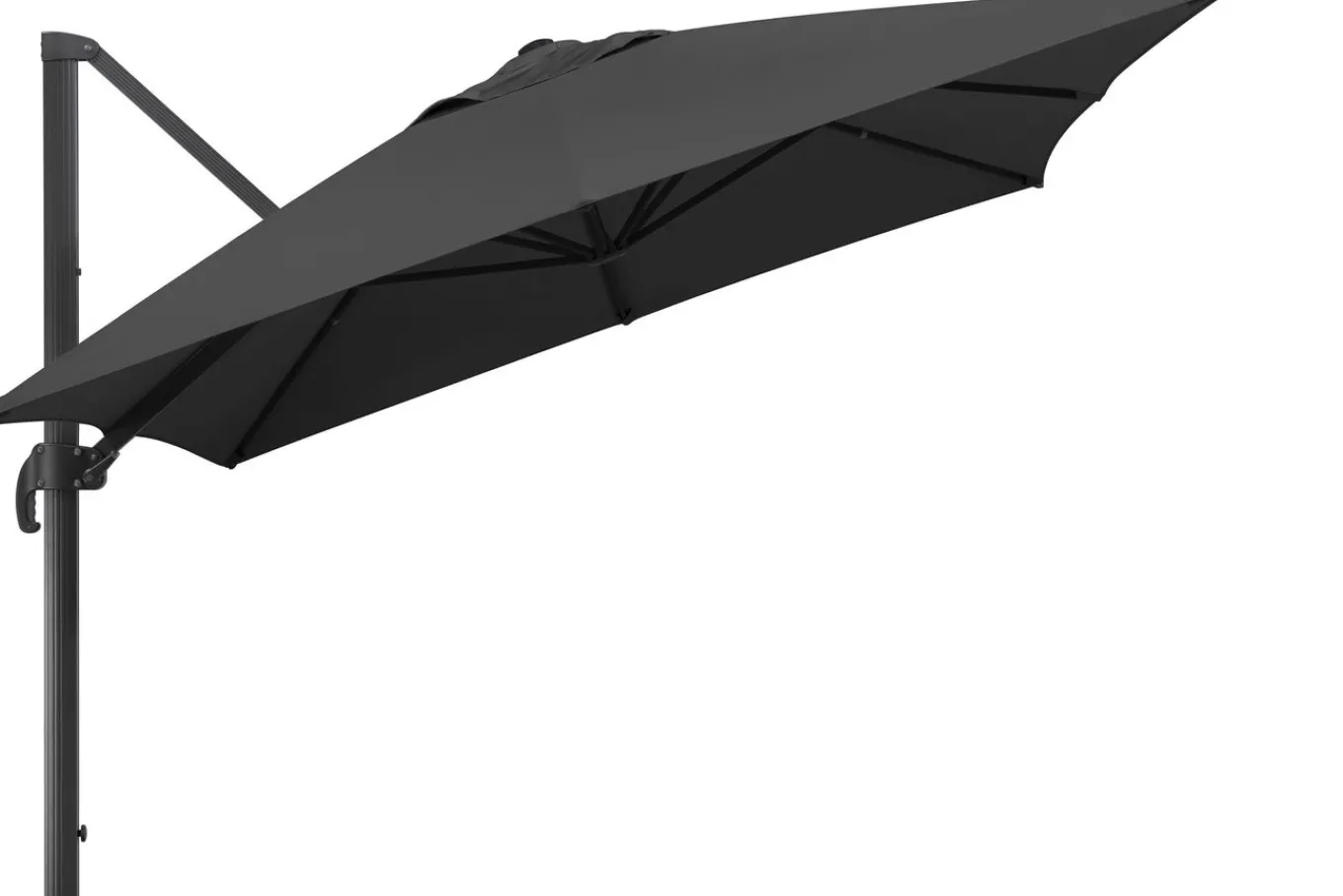 Rhodos Grande Ampelschirm, anthrazit, rechteckig, 400 x 300 cm Sonnenschirme