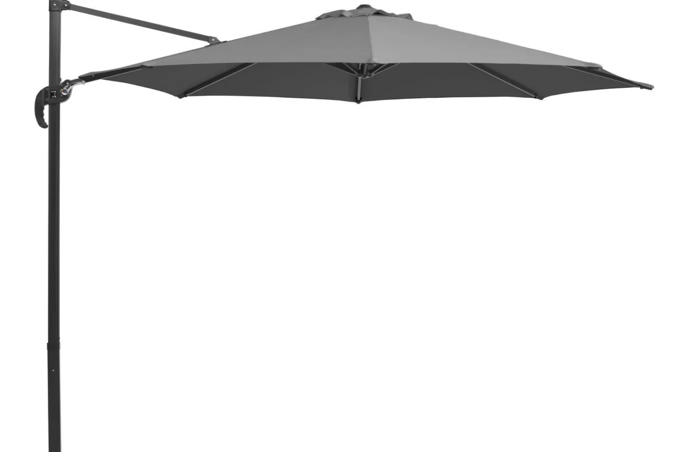 Online Rhodos Junior Ampelschirm, anthrazit, rund, Ø 300 cm Sonnenschirme