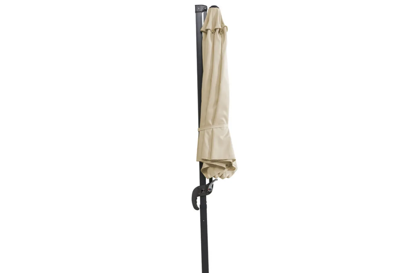 Online Rhodos Junior Ampelschirm, natur, rund, Ø 300 cm Sonnenschirme