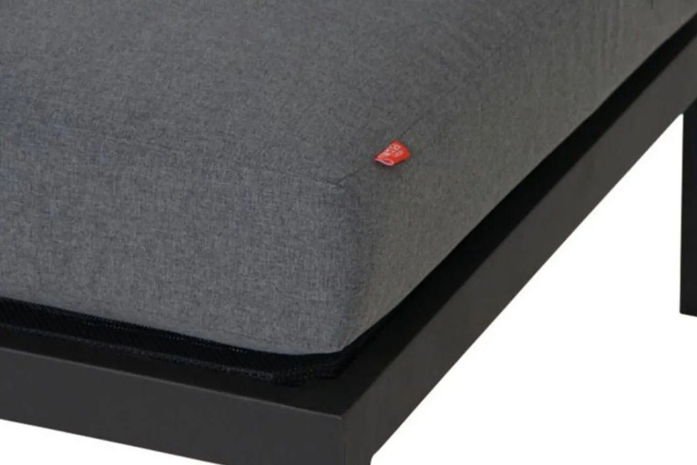 Sale Alvida Mittelmodul, anthrazit/grau, Aluminium/Ranotex, inkl. Polster Gartenlounge|Aluminium-Gartenmöbel