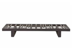 Clearance Avenia Dining-Bank/Liege, anthrazit/taupe meliert, Aluminium, 73x195x70 cm, inkl. Sitz-und Rückenkissen Aluminium-Gartenmöbel|Gartenbänke & Gartensofas