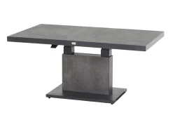 Online Bellani Lifttisch, matt anthrazit/dunkelgrau, Alu/Keramik, 160 x 90 cm, höhenverstellbar Gartentische|Aluminium-Gartenmöbel
