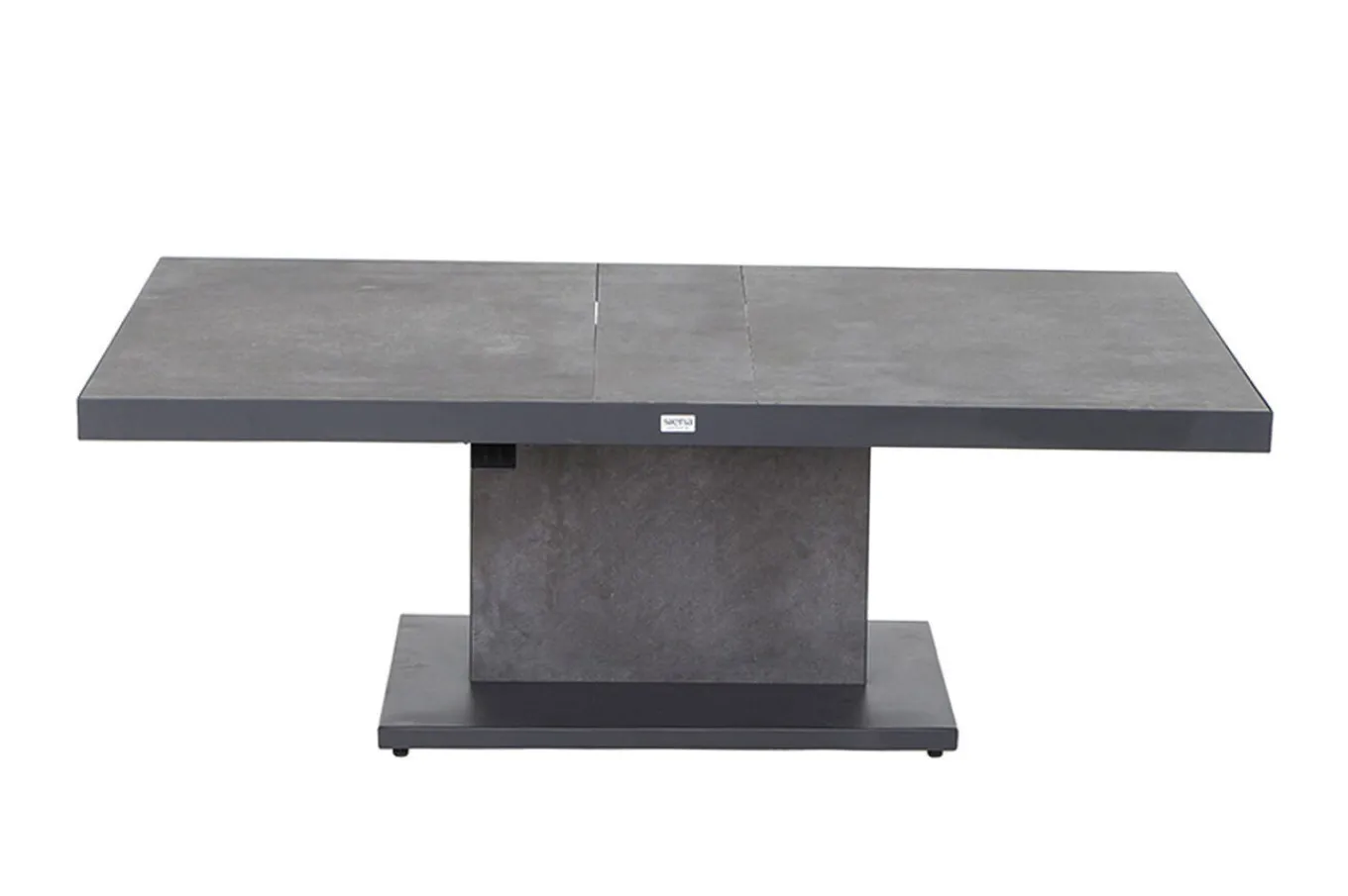 Online Bellani Lifttisch, matt anthrazit/dunkelgrau, Alu/Keramik, 160 x 90 cm, höhenverstellbar Gartentische|Aluminium-Gartenmöbel