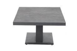 New Bellani Lifttisch, matt anthrazit/dunkelgrau, Alu/Keramik, 140 x 85 cm, höhenverstellbar Gartentische|Aluminium-Gartenmöbel